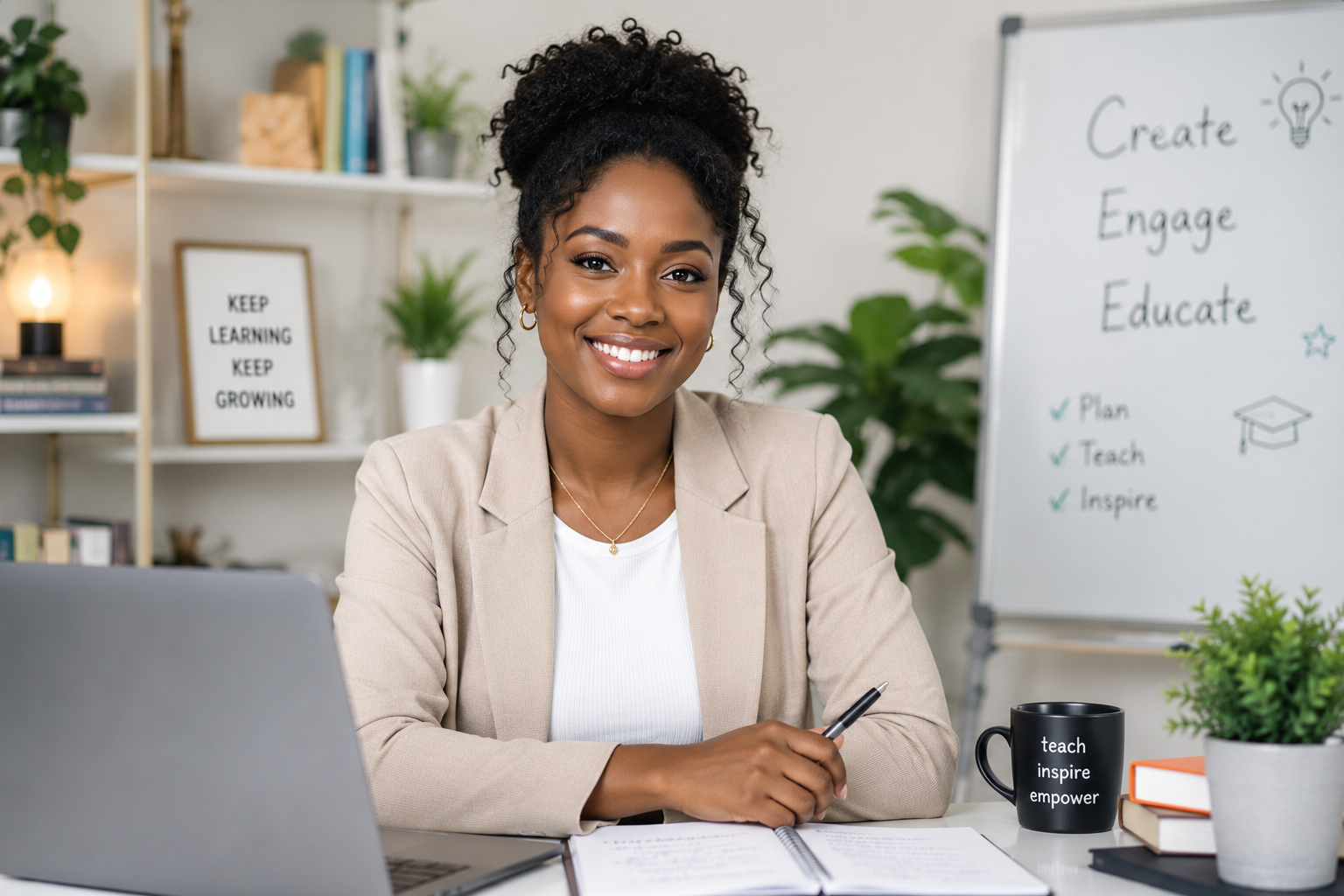 An instructor planning a course on Skillsnify — empower, educate, elevate